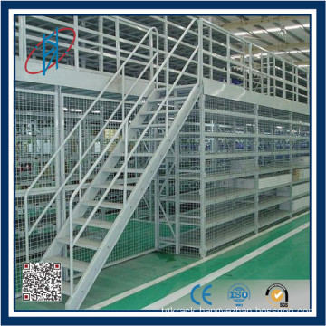 Warehousing storage mezzanine shelve